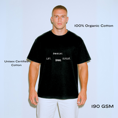 Cotton Gym Fit Workout Gersy - Muscle Fit