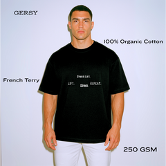 Premium Gym Fit Workout Gersy - Muscle Fit